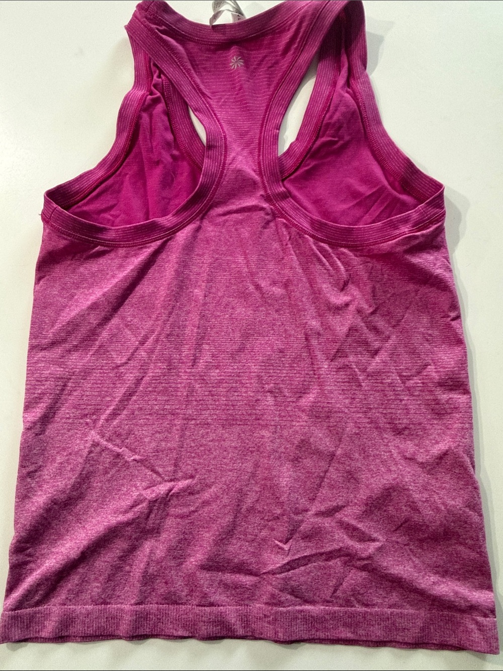 Athleta Magenta Racerback Tank Top - Picture 3 of 3